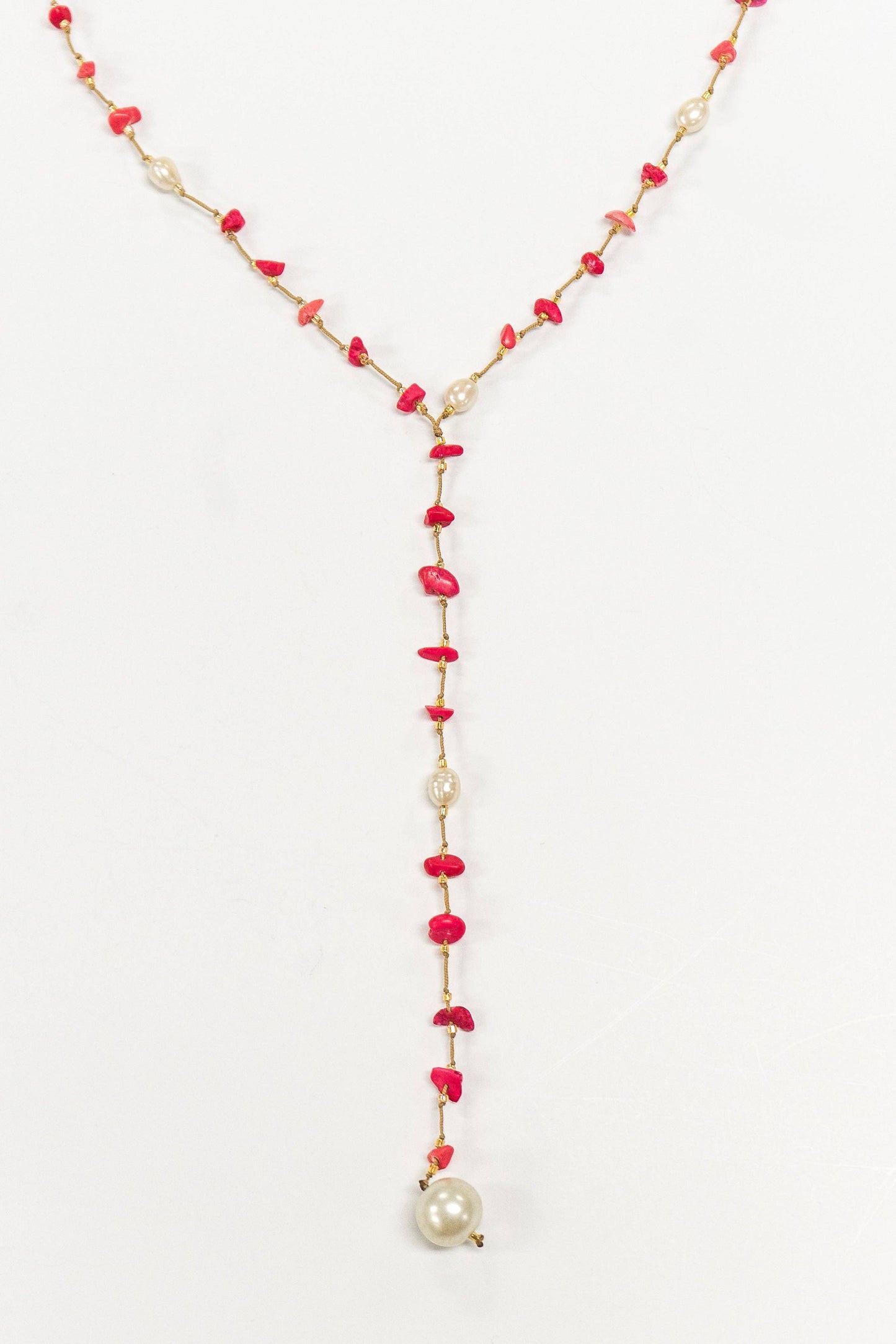 Sedona Stone & Pearl Necklace