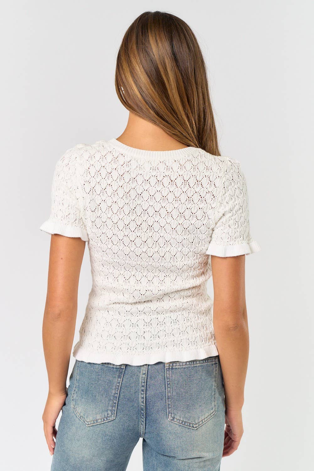 CROCHET SWEATER TOP