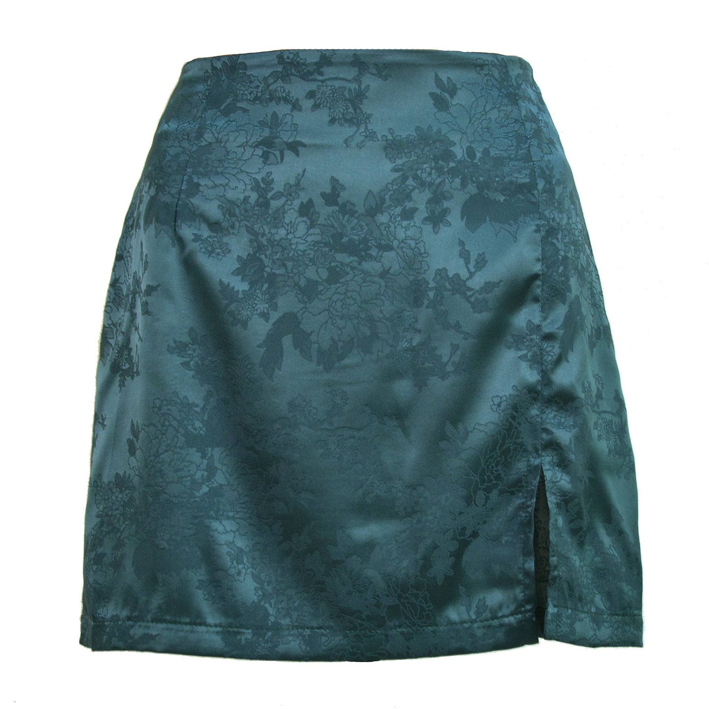 Jacquard Satin Skirt