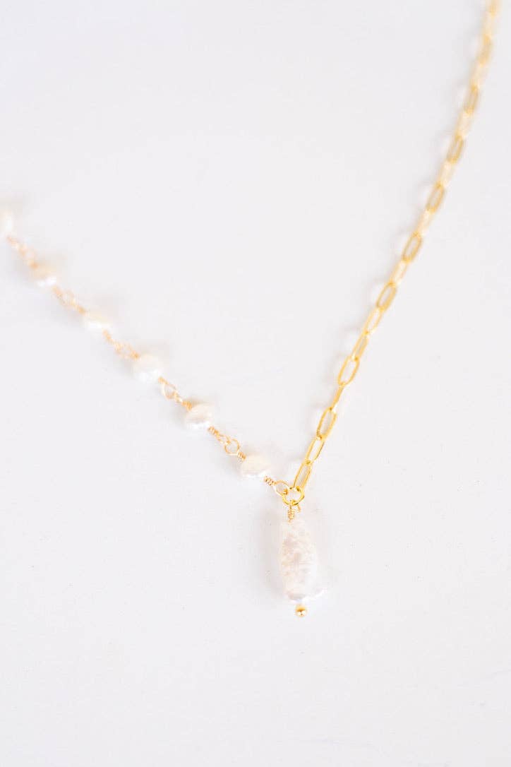 Nugget of Pearl Necklace