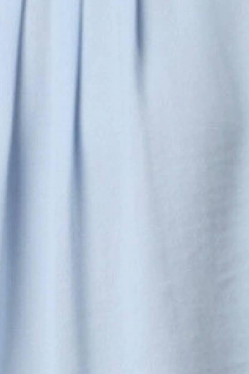 Drop Shoulder Button Up Blouse