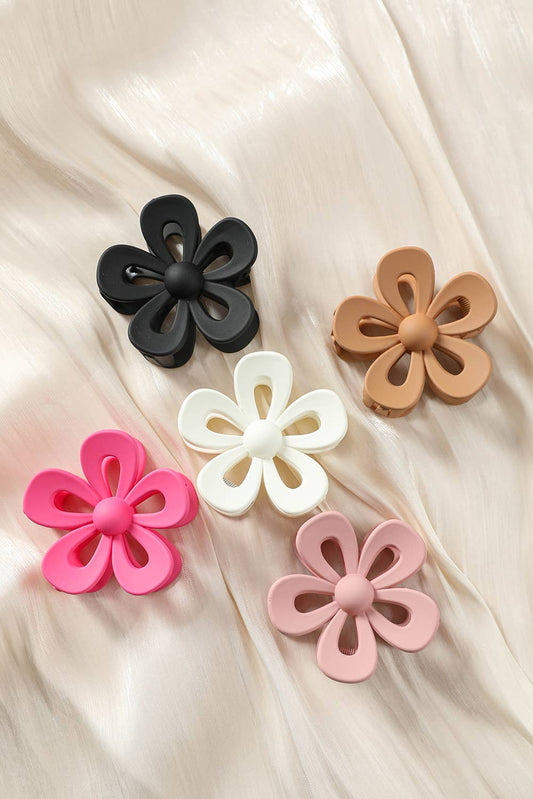 Women Casual Hollowed Flower Shape Claw Clip | One size