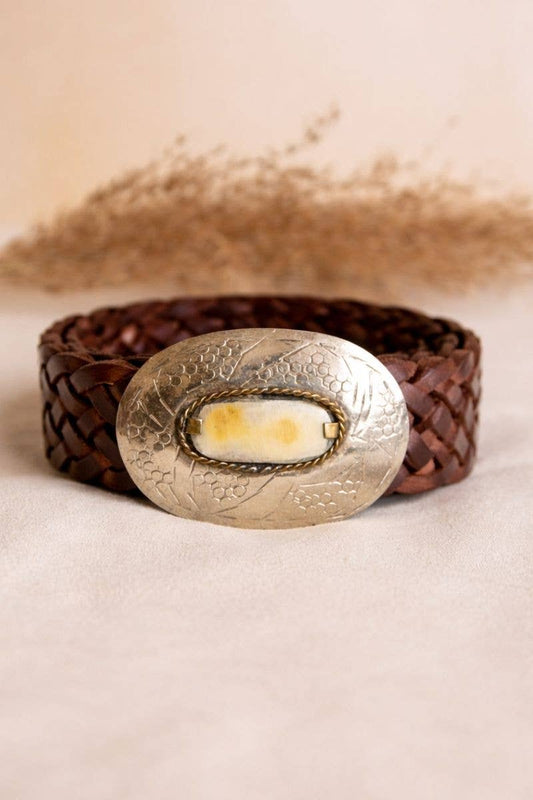 Belt with Large Accent