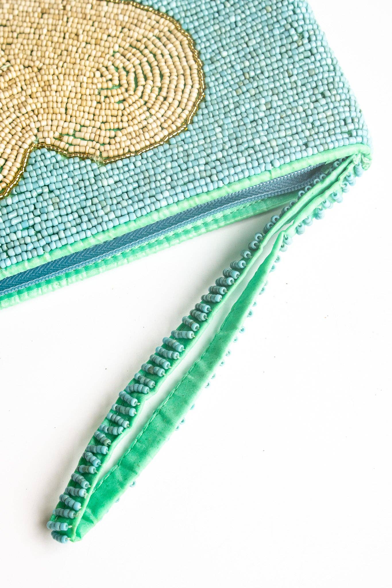 Heart Beaded Clutch