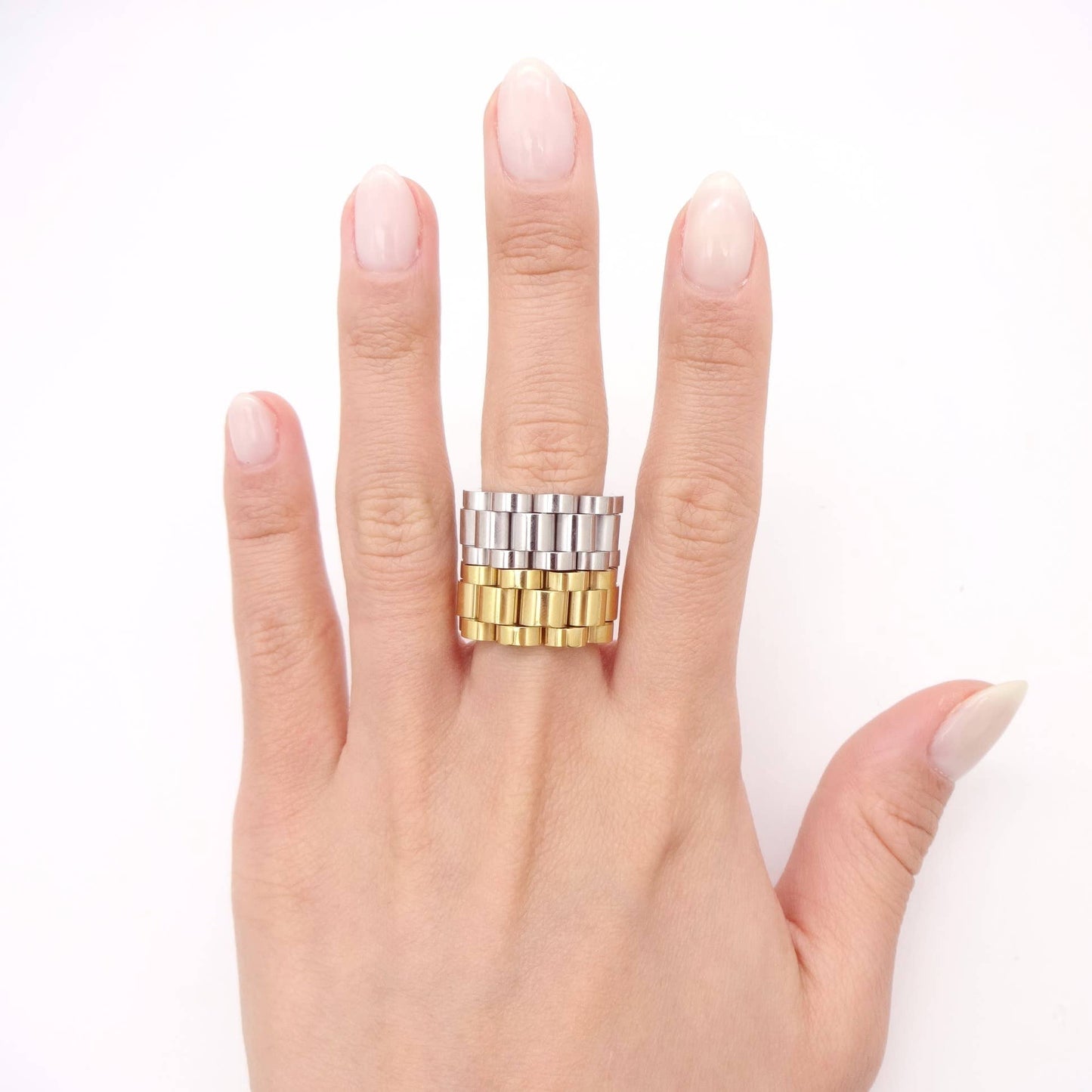 Watch Band Link Ring