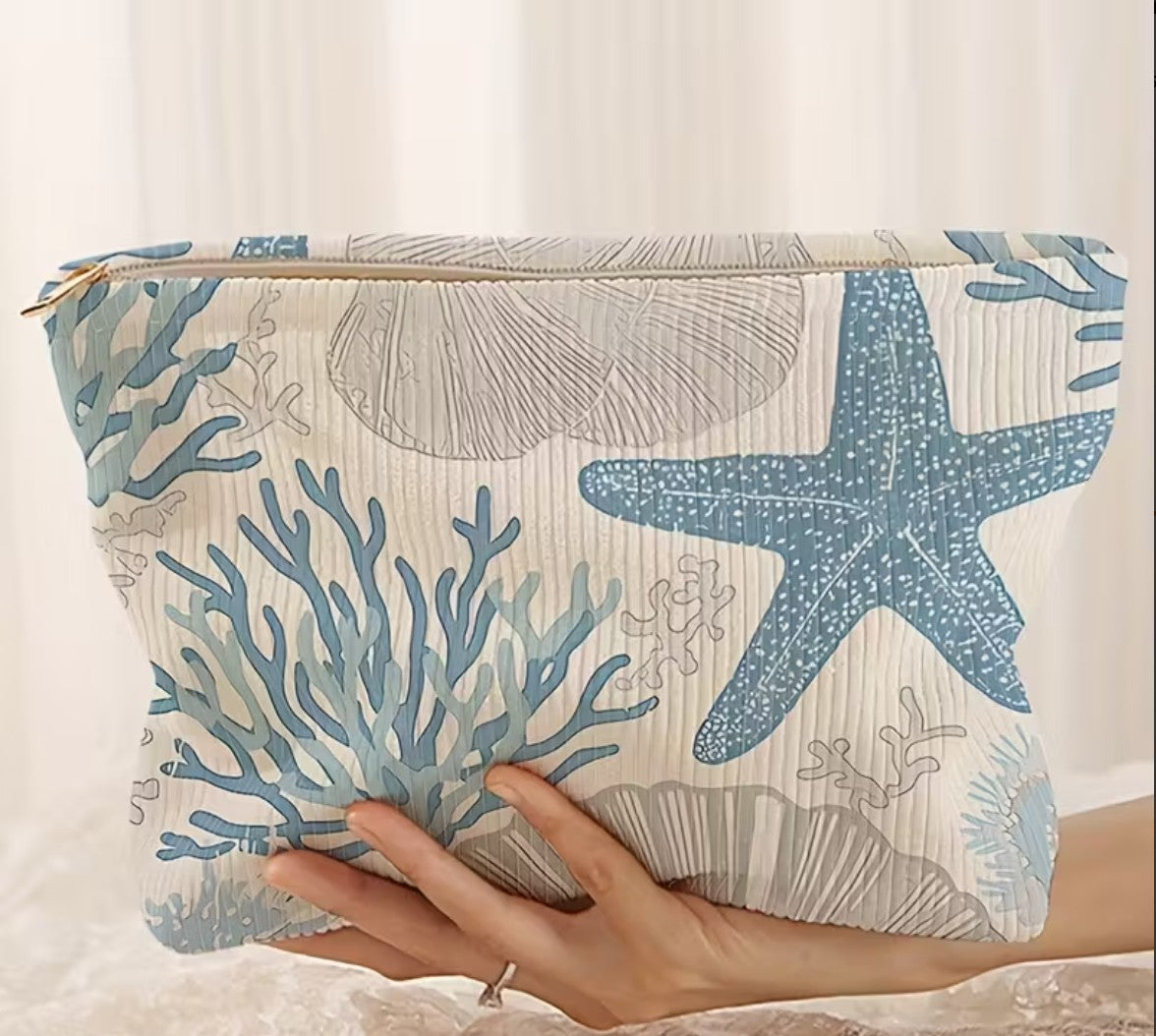 Corduroy Make-up Bag