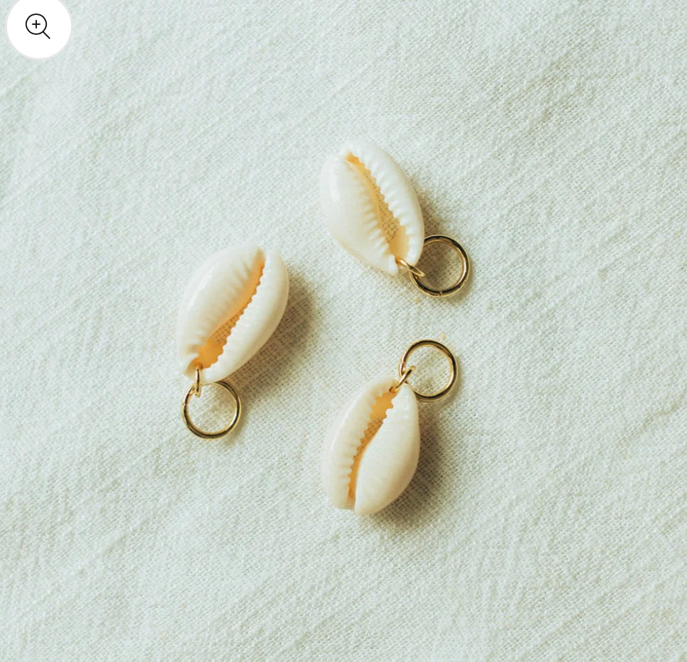 Cowrie Shell Hair Charm