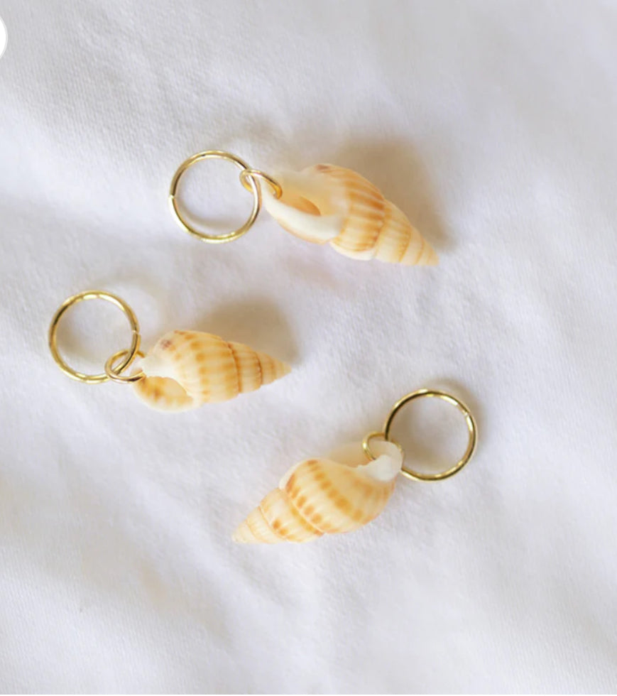 Cone Shell Hair Charm