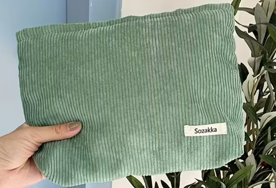 Corduroy Make-up Bag