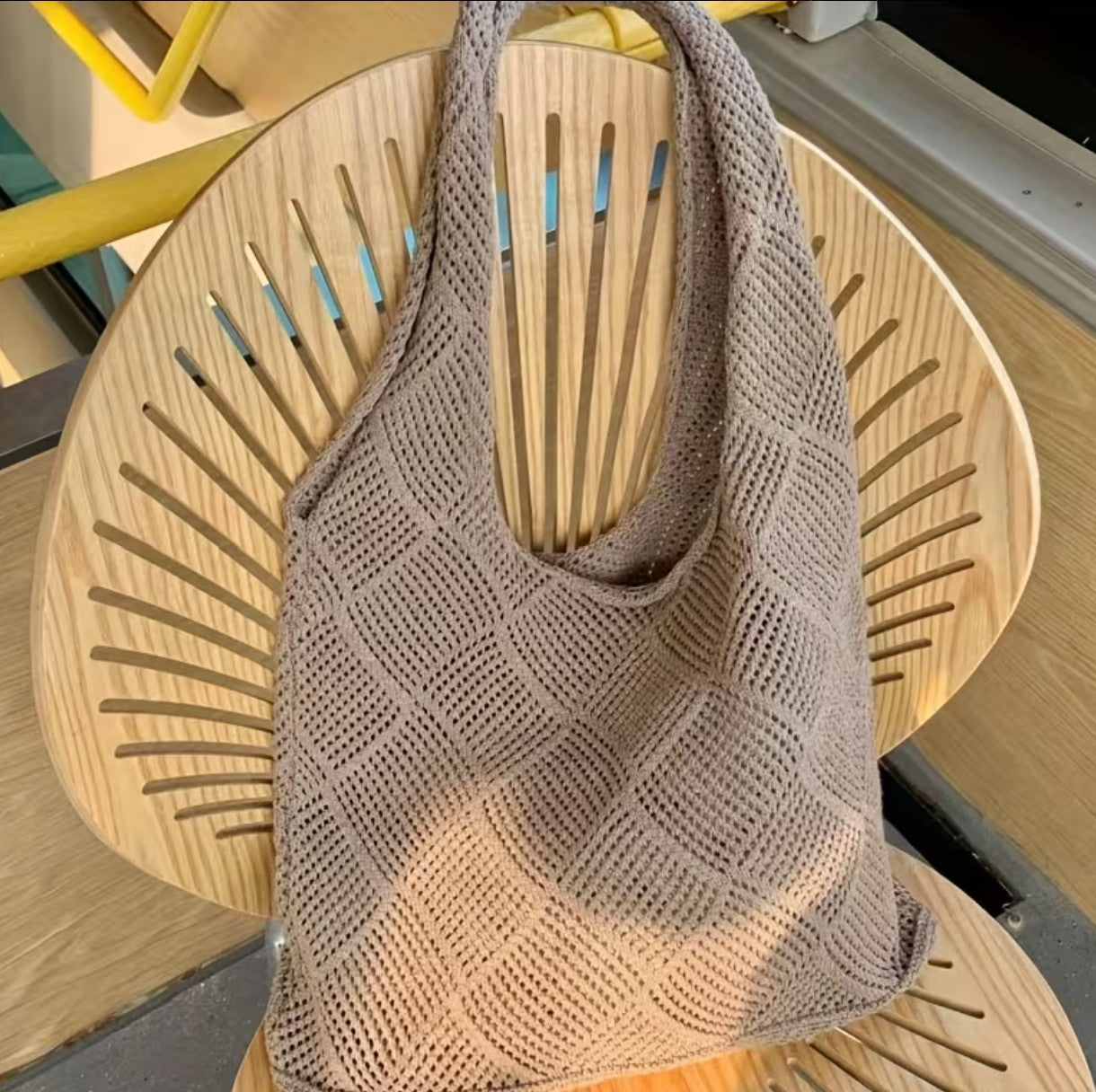 Crochet Beach Bag