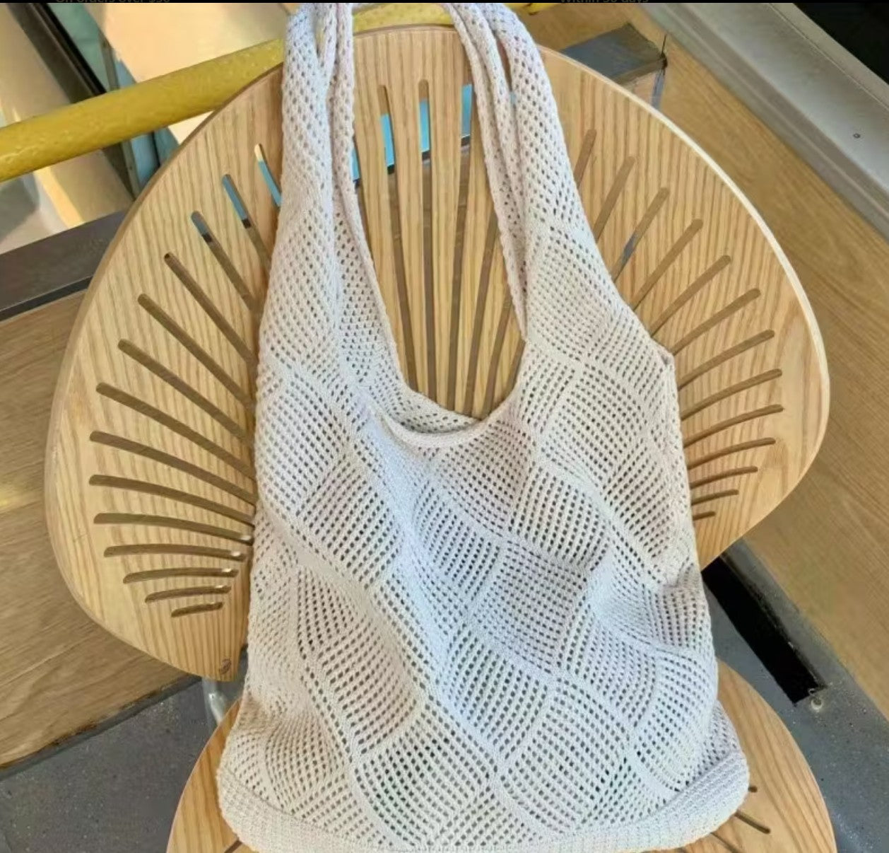Crochet Beach Bag