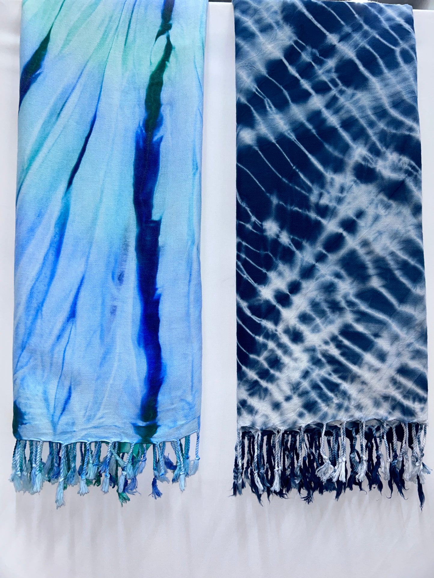 Tie Dye Tourquoise Towel