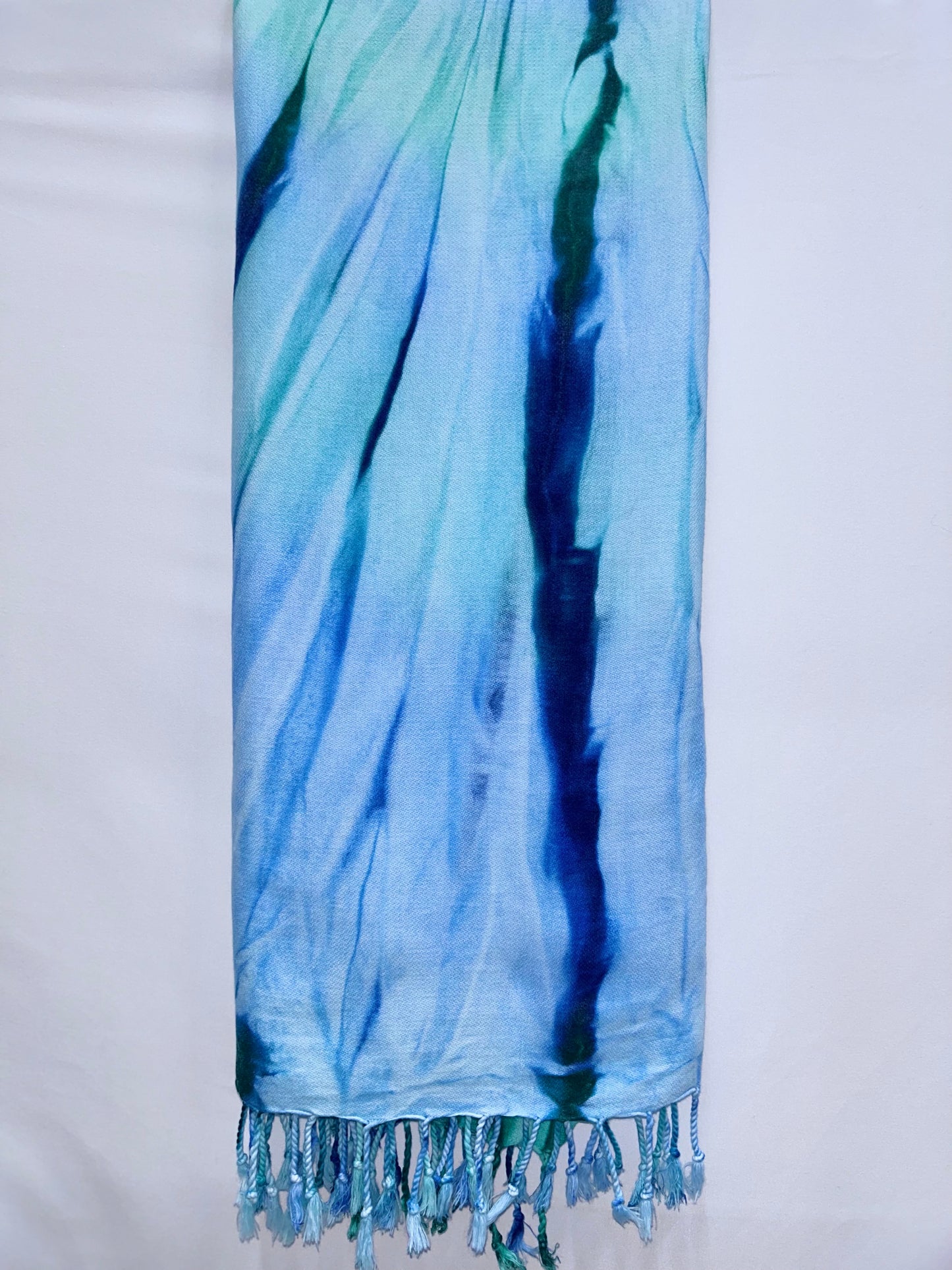 Tie Dye Tourquoise Towel