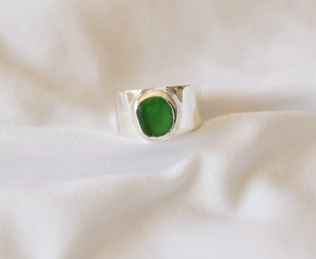 Green Bold Sea Glass Band 8