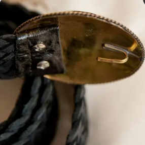 Belt with Large Accent