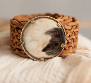 Belt with Large Accent