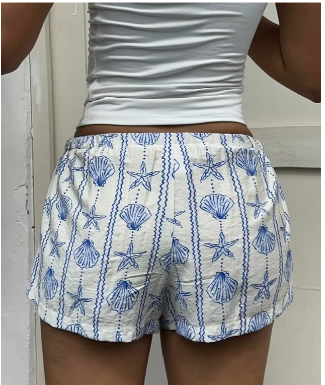 Shell and Starfish Casual Short